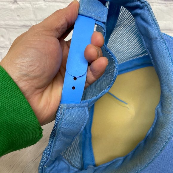 Vintage Hat Cap Snapback Blue Gallants Oilfield Hauling Trucker Mesh Patch Leaf - Picture 9 of 14